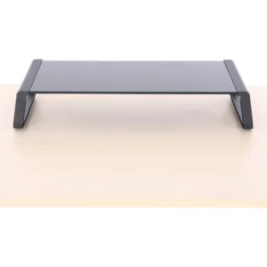 Suporte Para Monitor Comfy Preto Com Vidro