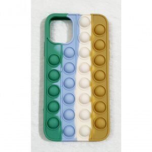 Capa Case Capinha Silicone Bolha Iphone 11 6.1 Anti Stress Pop It Cor Cor 3