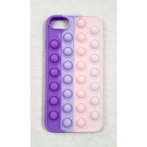 Capa Case Capinha Silicone Bolha Iphone 7 4.7 Anti Stress Pop It Cor Cor 4