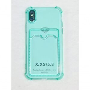 Capinha Iphone X / Xs 5.8 Translucida Cores Verde