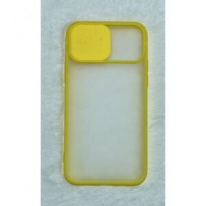 Capinha Silicone Protege Câmera Compativel Iphone 11 Pro 5.8 Translúcida Cor Amarelo