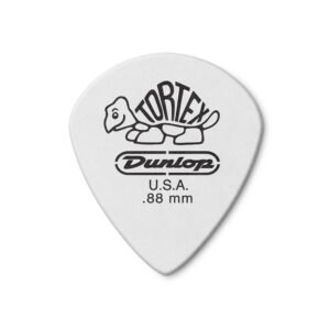 Palheta Tortex Jazz Iii .88Mm Pct C/12 Branca Dunlop