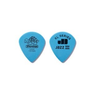Palheta Tortex Jazz Iii Xl 1.0Mm Pct C/12 498P1.00 Dunlop