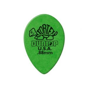 Palheta Tortex Small Teardrop 0,88Mm Verde Pct C/36 423R.88