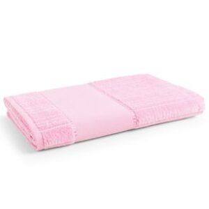 Toalha de Rosto para Bordar Stella Rosa Begônia