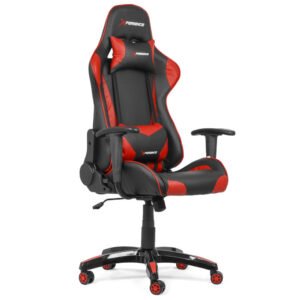 Cadeira Gamer Xperience Pro Vermelha, Base Giratória E Sistema De Inclinação Avançado