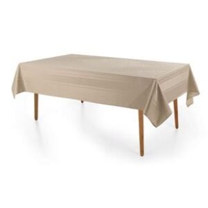 Toalha de Mesa Retangular 12 Lugares Lesier Noz Moscada