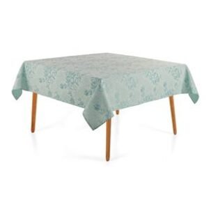 Toalha de Mesa Quadrada 8 Lugares Roman Turquesa