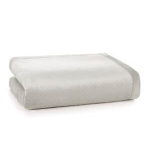 Cobertor King de Sherpa e Flanel Fleece Eliot Seda