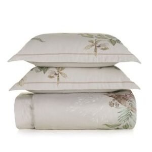 Colcha Casal com 2 Porta-travesseiros 300 Fios 100% algodão Isla