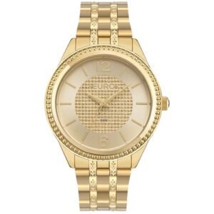 Relógio Euro Feminino Glitz Dourado - EU2035YXA/4D