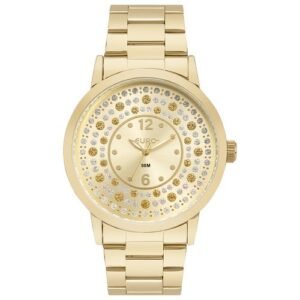 Relógio Euro Feminino Glitz Dourado - EU2035YUZ/4D