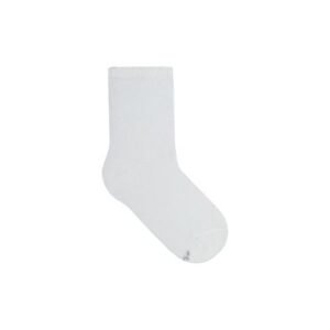 Meia Casual Soquete Infantil Branco 21-26