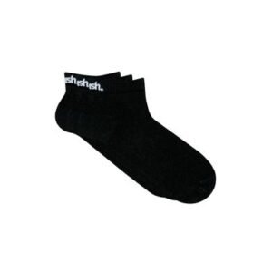 Kit 3 Pares Meia Esportiva Sapatilha Preto 01 39-44
