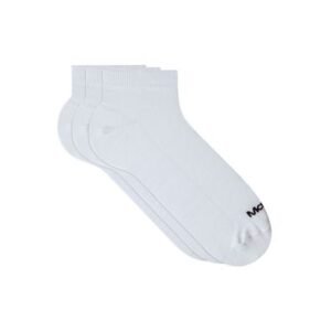 Kit 3 Pares Meia Esportiva Sapatilha Branco 34-38