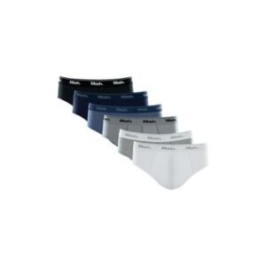 Kit 6 Cuecas Slip Algodão Sortido G