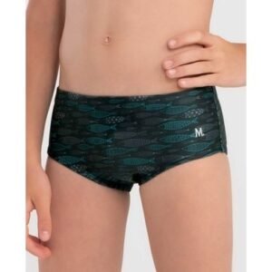 Sungão Estampado Peixes Infantil Preto M