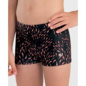 Sunga Boxer Estampada Cardume Infantil Preto G