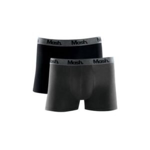 Kit 2 Cuecas Boxer Cotton Preto GG