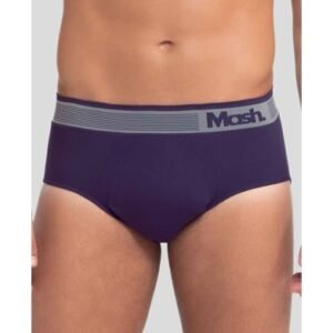 Cueca Slip Microfibra sem Costura Roxo P