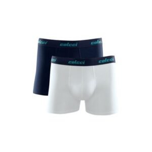 Kit 2 Cuecas Boxer Cotton Colcci Azul Marinho G