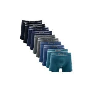 Kit 10 Cuecas Boxer Microfibra sem Costura Sortido GG