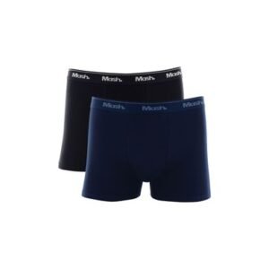 Kit 2 Cueca Boxer Cotton Preto 02 G