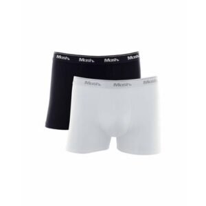 Kit 2 Cueca Boxer Cotton Branco P
