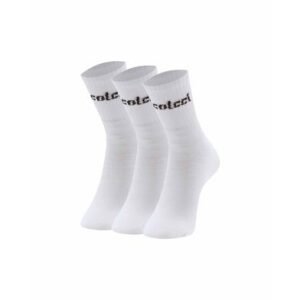 Kit 3 Pares de Meia Esportiva Cano Curto Colcci Branco 39-44