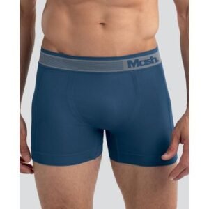 Cueca Boxer Microfibra sem Costura Azul Diesel M