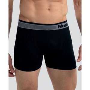 Cueca Boxer Microfibra sem Costura Preto P