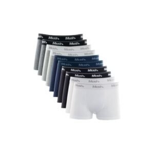 Kit 10 Cuecas Boxer Algodão Infantil Sortido GG