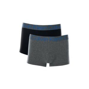 Kit 2 Cuecas Sungão Cotton Calvin Klein Cinza Mescla Escuro GG