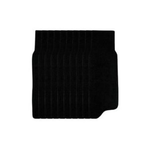 Kit 10 Pares Meia Social Cano Longo Algodão Lisa Preto
