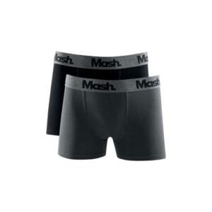 Kit 2 Cuecas Boxer Algodão Infantil Preto G
