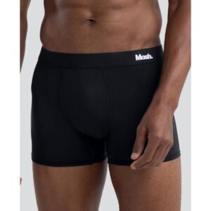 Cueca Boxer Lisa Microfibra Preto GG