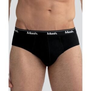 Cueca Slip Algodão Preto P