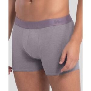 Cueca Boxer Cotton Mescla Colorido Rosa Queimado M