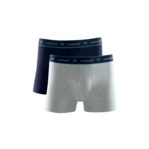 Kit 2 Cuecas Boxer Cotton Colcci Azul Marinho P