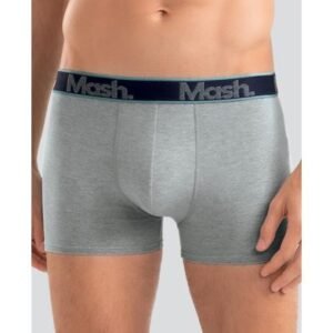 Cueca Boxer Cotton Cinza Mescla Claro P