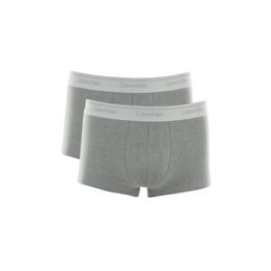 Kit 2 Cuecas Sungão Cotton Calvin Klein Cinza Mescla Claro M