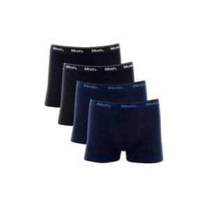 Kit 4 Cuecas Boxer Cotton Preto 04 G