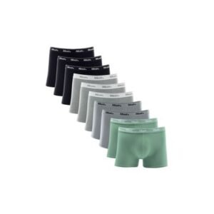 Kit 10 Cuecas Boxer Cotton Sortido 05 M