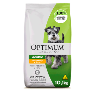 Ração Optimum para Cães Adultos Raças Pequenas e Mini Frango e Arroz