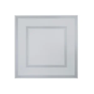 Plafon Led Embutir Quadrado Aluminio Branco 65,6w 3000k Fit