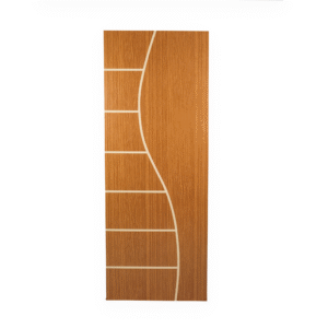 Folha de Porta Madeira Decorada 210x60cm Espessura 3,5cm Cantareira MGM