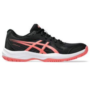 Tênis ASICS Upcourt 6 - Feminino - Preto/Rosa