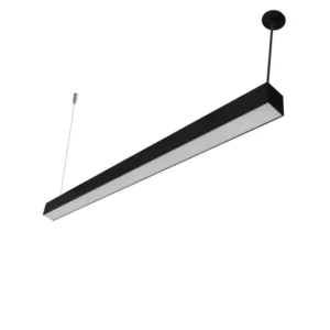 Pendente Led Aluminio 35,6W 3000K New Fit40 - PRETO