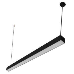 Pendente Led Aluminio 35,6W 4000K New Fit40 - PRETO