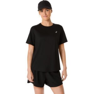 Camiseta ASICS Silver - Feminino - Preto